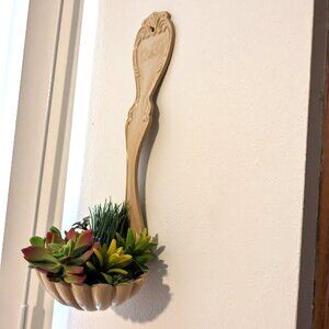 Reduced! VINTAGE CAST IRON 15" LADLE SPOON WALL HANGING EMIG 1404